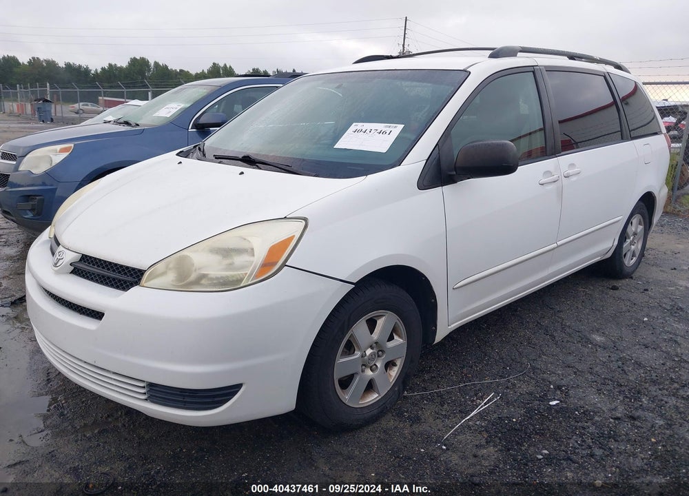 2005 TOYOTA SIENNA LE VIN: 5TDZA23C55S230644