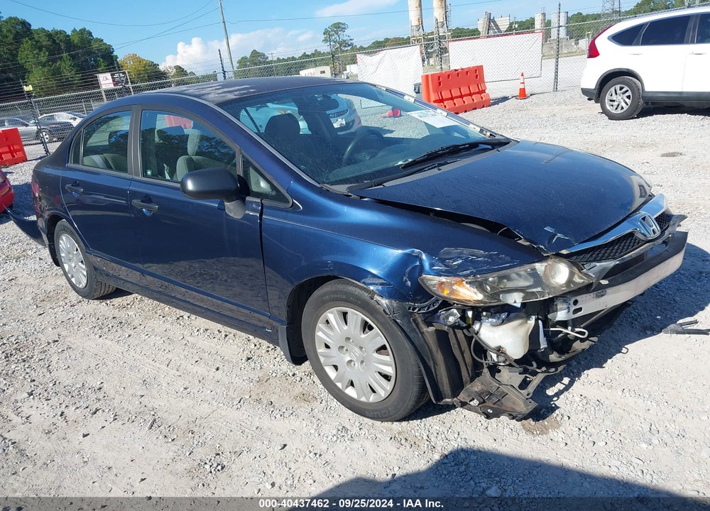 2010 HONDA CIVIC VP VIN: 19XFA1F35AE023278
