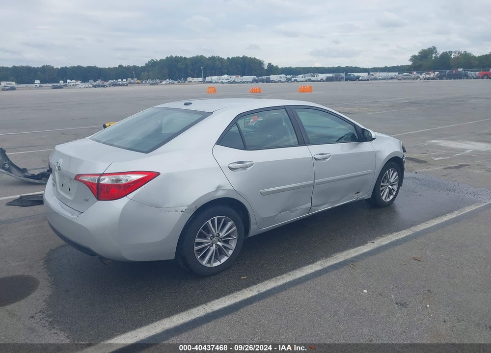 2014 TOYOTA COROLLA LE PREMIUM VIN: 5YFBURHE6EP039755