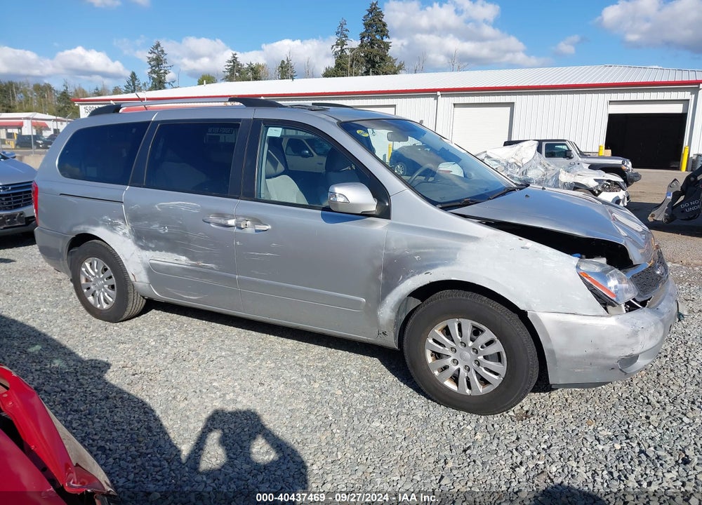 2012 KIA SEDONA LX VIN: KNDMG4C79C6491697