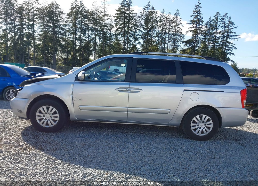 2012 KIA SEDONA LX VIN: KNDMG4C79C6491697