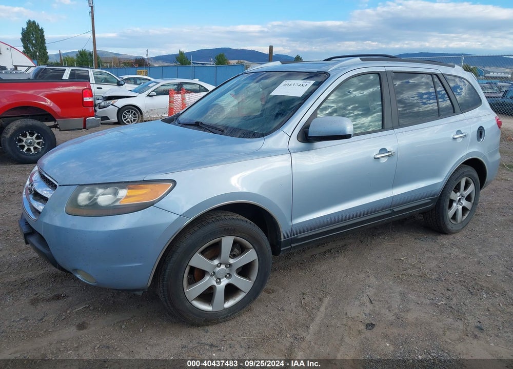 2007 HYUNDAI SANTA FE LIMITED/SE VIN: 5NMSH73E97H009193