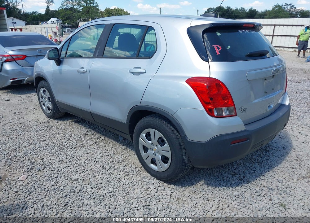 2016 CHEVROLET TRAX 1LS VIN: 3GNCJKSB7GL272487
