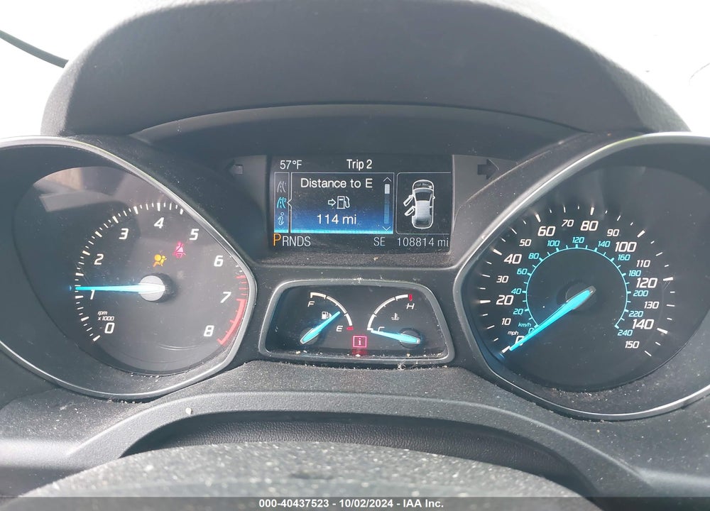 2013 FORD ESCAPE SEL VIN: 1FMCU9H98DUB84509
