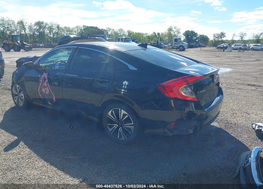 2018 HONDA CIVIC EX-L VIN: 19XFC1F70JE003906