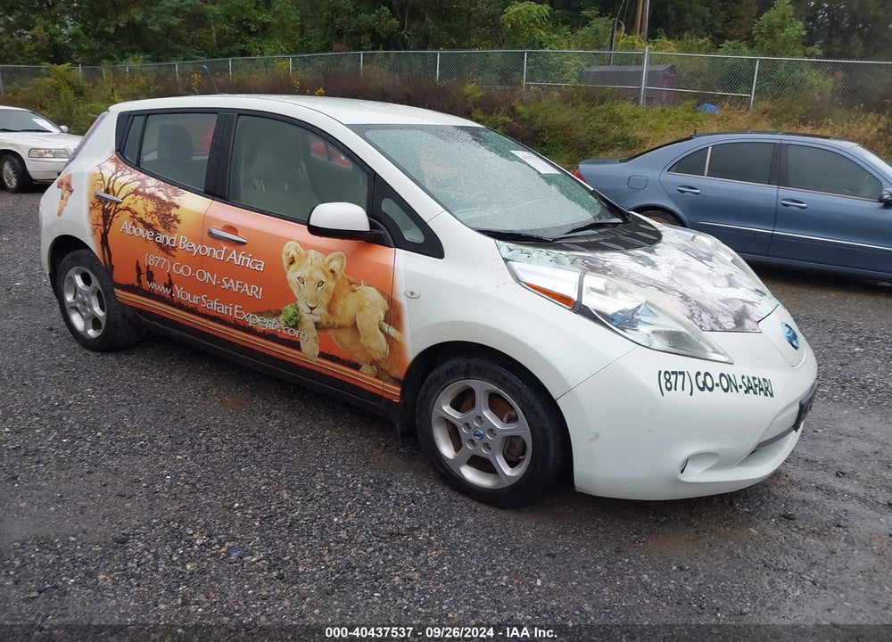 2012 NISSAN LEAF SL VIN: JN1AZ0CP9CT023995