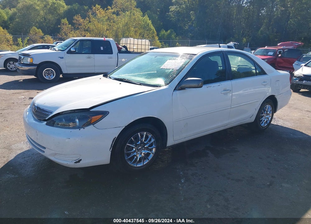 2004 TOYOTA CAMRY LE VIN: 4T1BE32K14U320190
