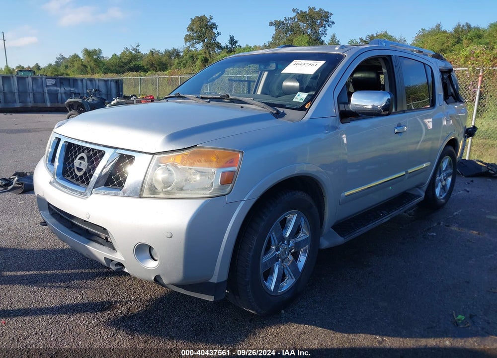 2012 NISSAN ARMADA PLATINUM VIN: 5N1BA0ND3CN614237