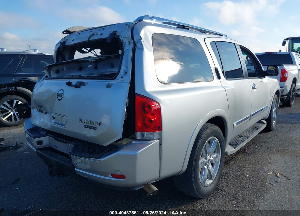 2012 NISSAN ARMADA PLATINUM VIN: 5N1BA0ND3CN614237