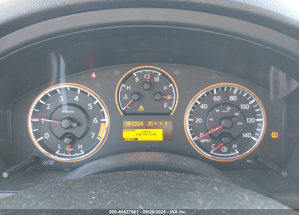2012 NISSAN ARMADA PLATINUM VIN: 5N1BA0ND3CN614237