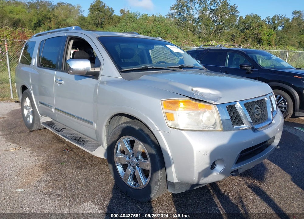 2012 NISSAN ARMADA PLATINUM VIN: 5N1BA0ND3CN614237