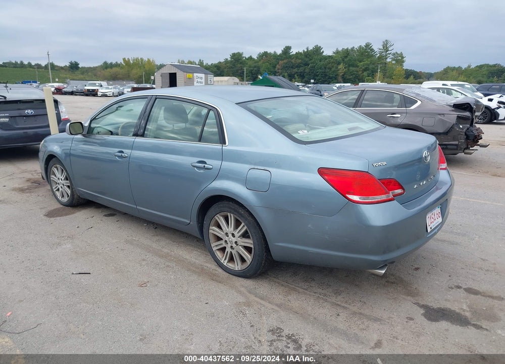 2007 TOYOTA AVALON LIMITED VIN: 4T1BK36B47U186038