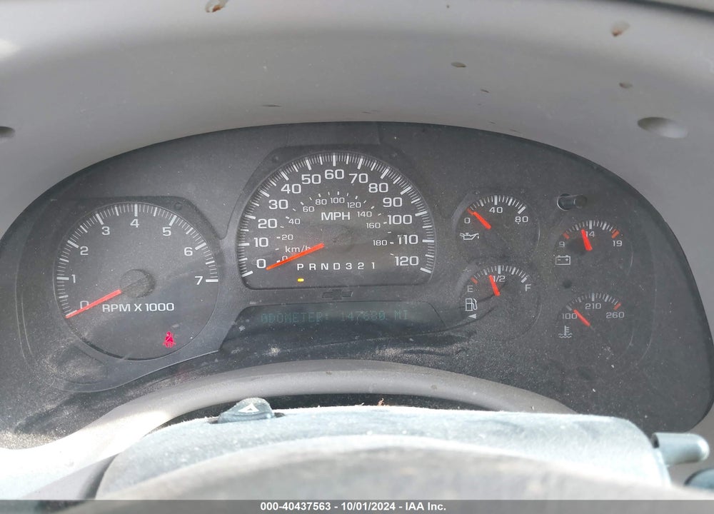 2007 CHEVROLET TRAILBLAZER LT VIN: 1GNDT13S472139582