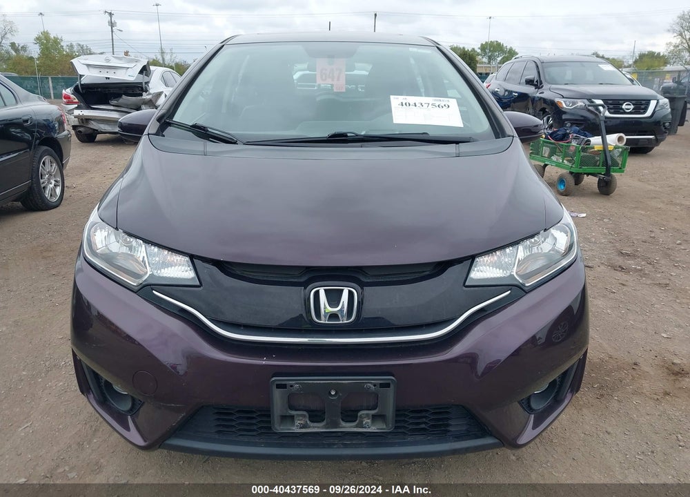 2016 HONDA FIT EX-L VIN: 3HGGK5H93GM701956