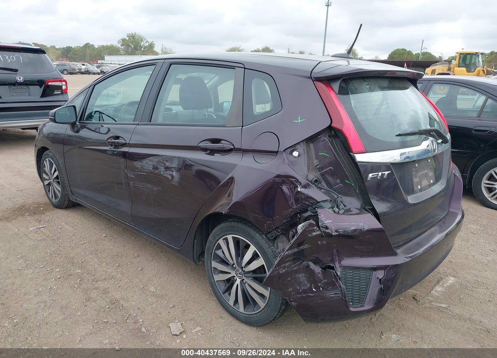 2016 HONDA FIT EX-L VIN: 3HGGK5H93GM701956