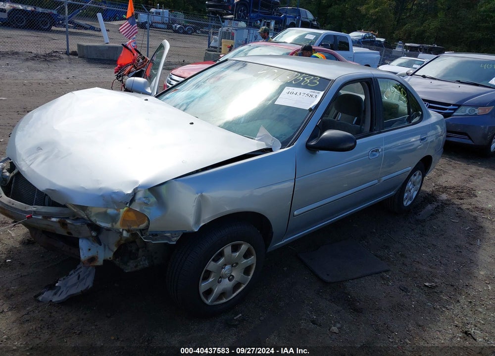 2002 NISSAN SENTRA GXE VIN: 3N1CB51D02L600290