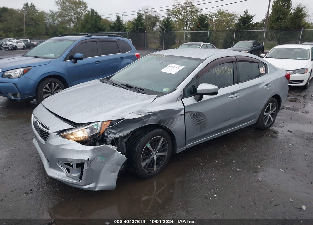 2019 SUBARU IMPREZA 2.0I PREMIUM VIN: 4S3GKAC69K3622614