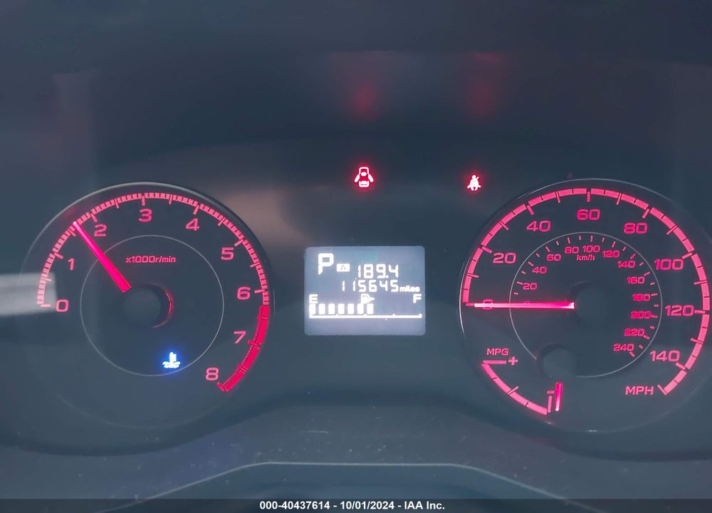 2019 SUBARU IMPREZA 2.0I PREMIUM VIN: 4S3GKAC69K3622614