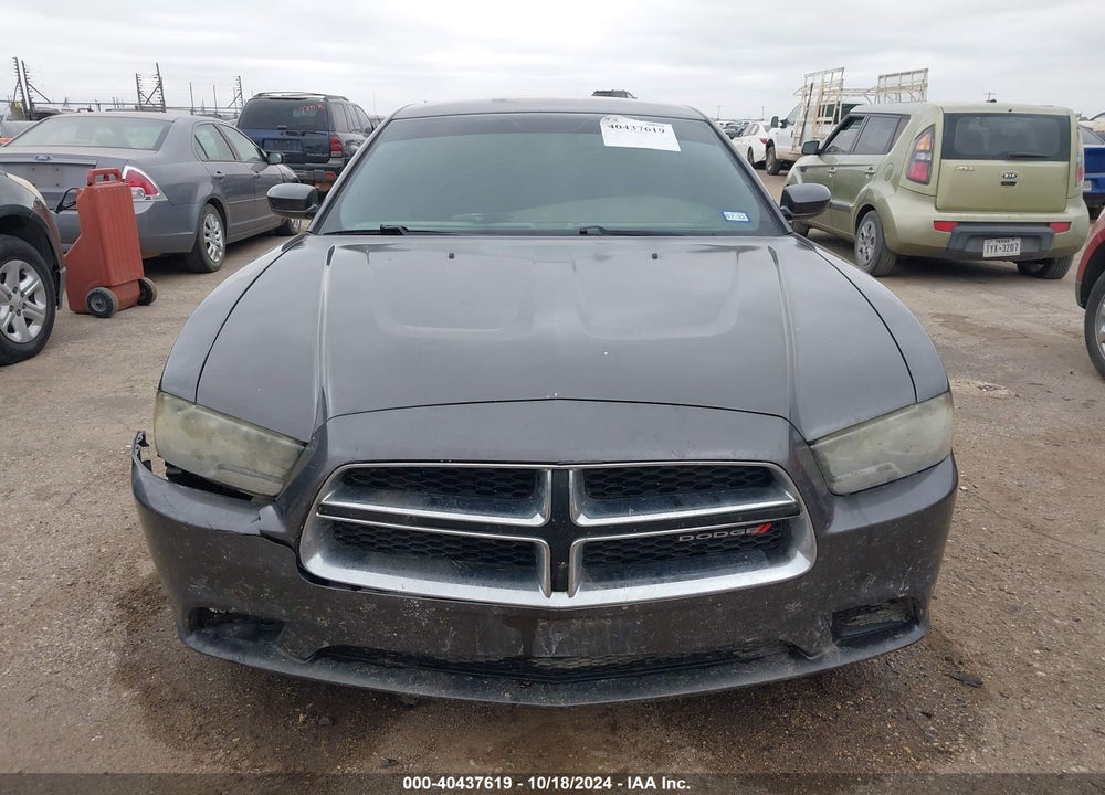 2013 DODGE CHARGER SE VIN: 2C3CDXBGXDH666373