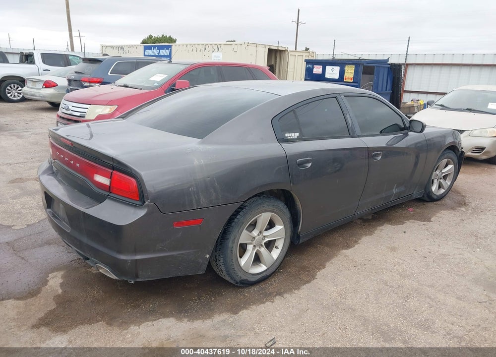 2013 DODGE CHARGER SE VIN: 2C3CDXBGXDH666373
