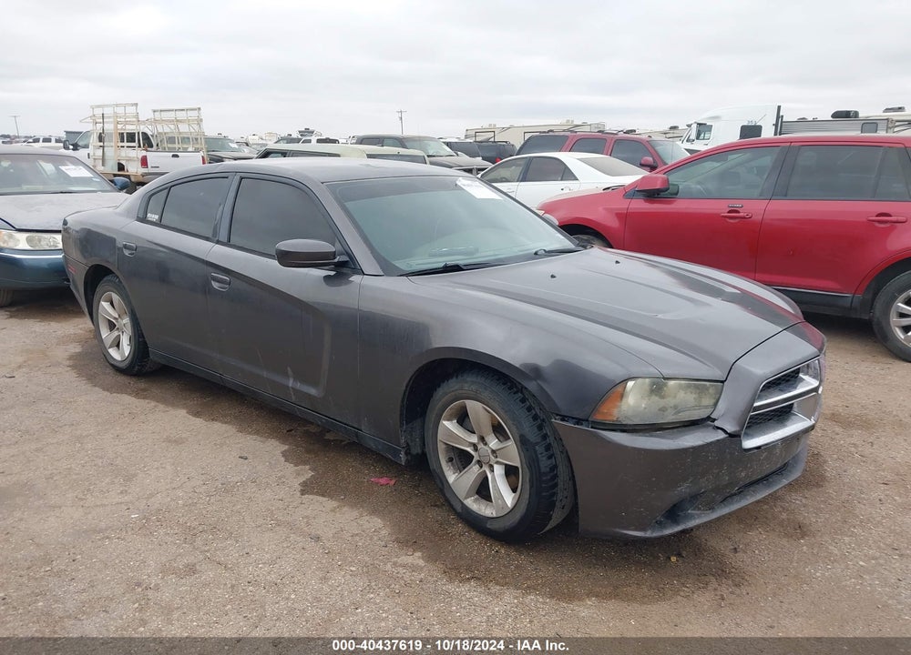 2013 DODGE CHARGER SE VIN: 2C3CDXBGXDH666373