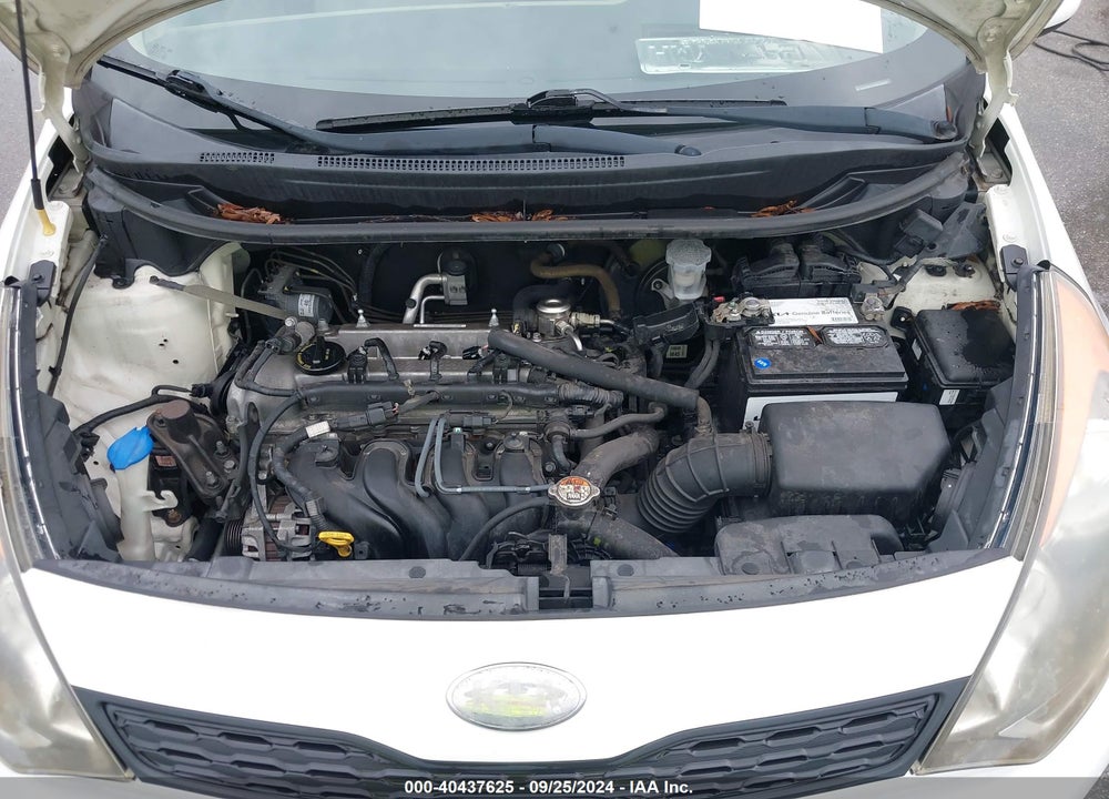 2013 KIA RIO LX VIN: KNADM5A37D6246863