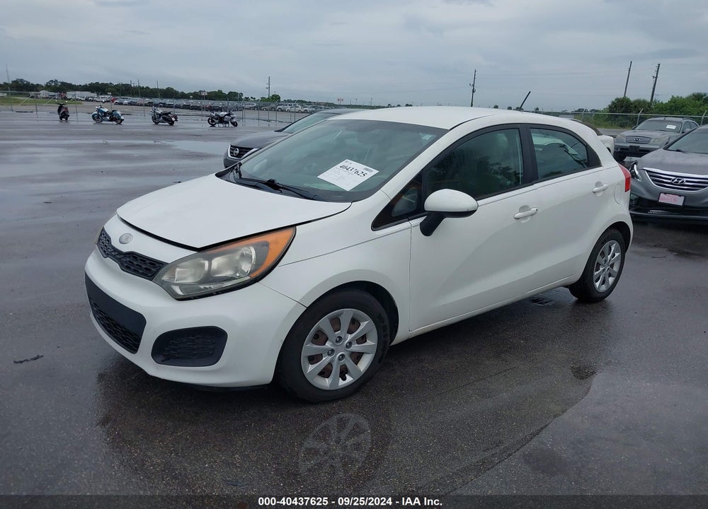 2013 KIA RIO LX VIN: KNADM5A37D6246863
