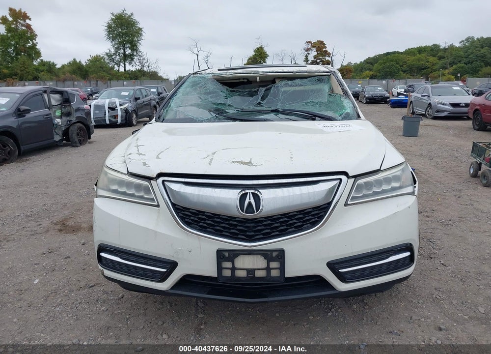2014 ACURA MDX VIN: 5FRYD4H23EB027897