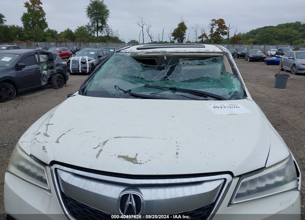 2014 ACURA MDX VIN: 5FRYD4H23EB027897