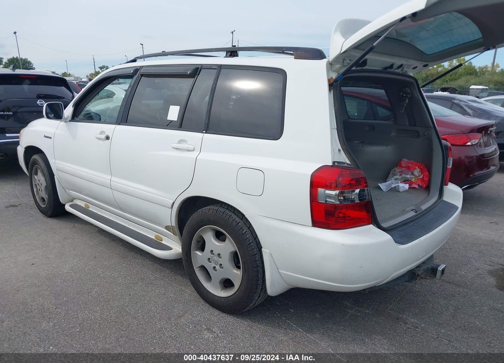 2005 TOYOTA HIGHLANDER LIMITED V6 VIN: JTEDP21A950055422