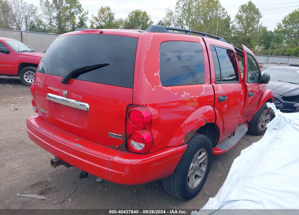 2004 DODGE DURANGO SLT VIN: 1D4HB48D34F132252