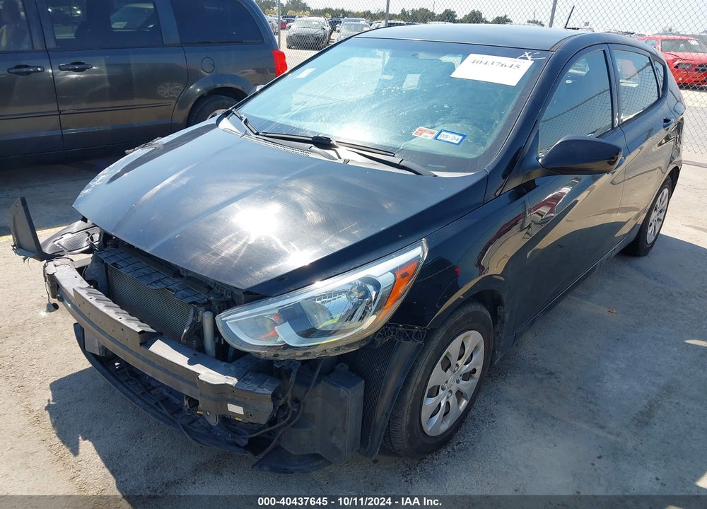 2017 HYUNDAI ACCENT SE VIN: KMHCT5AEXHU366155