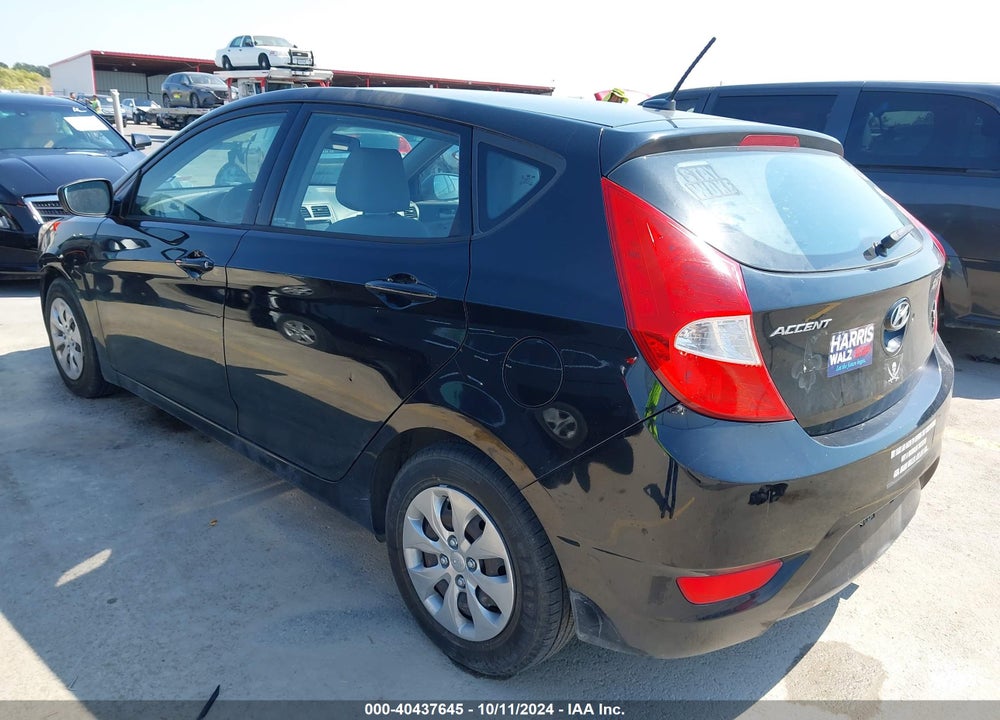 2017 HYUNDAI ACCENT SE VIN: KMHCT5AEXHU366155