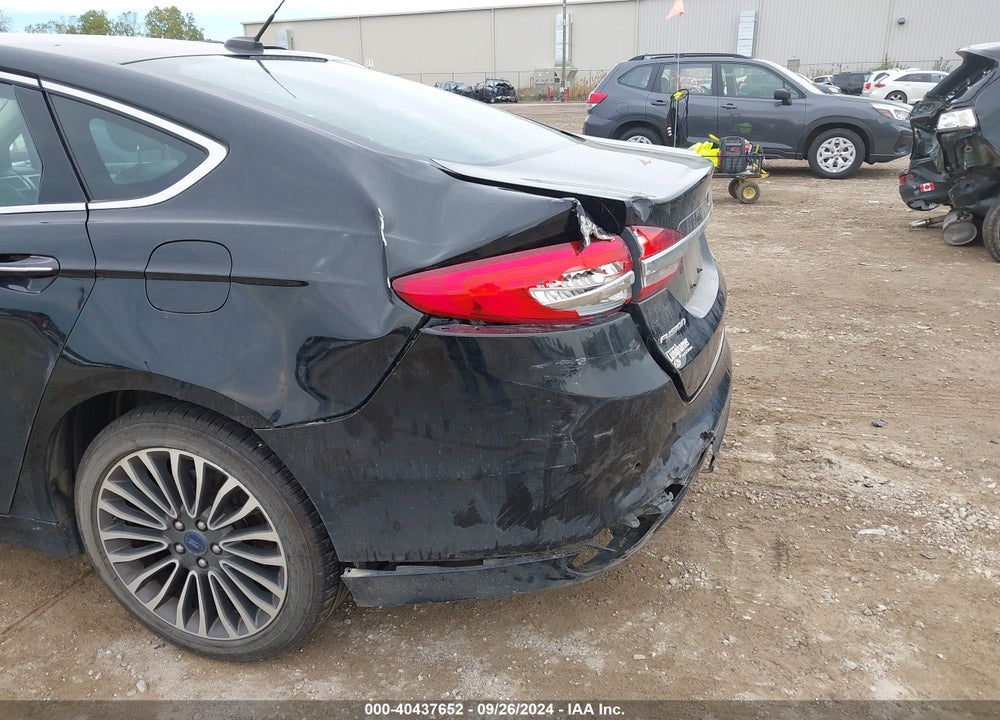 2017 FORD FUSION VIN: 3FA6P0T95HR140398