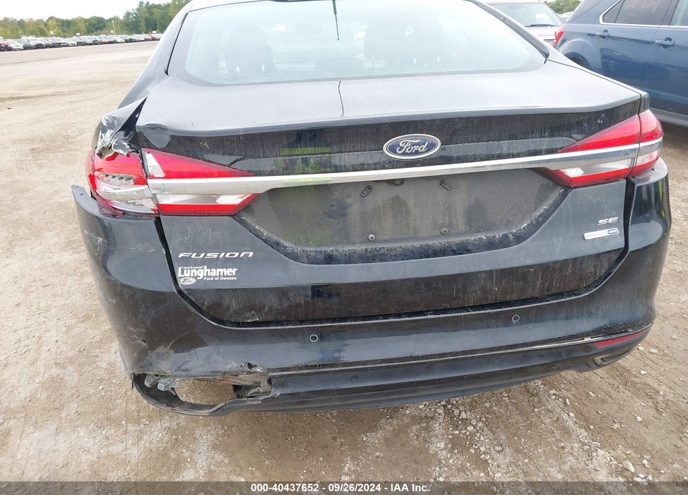 2017 FORD FUSION VIN: 3FA6P0T95HR140398