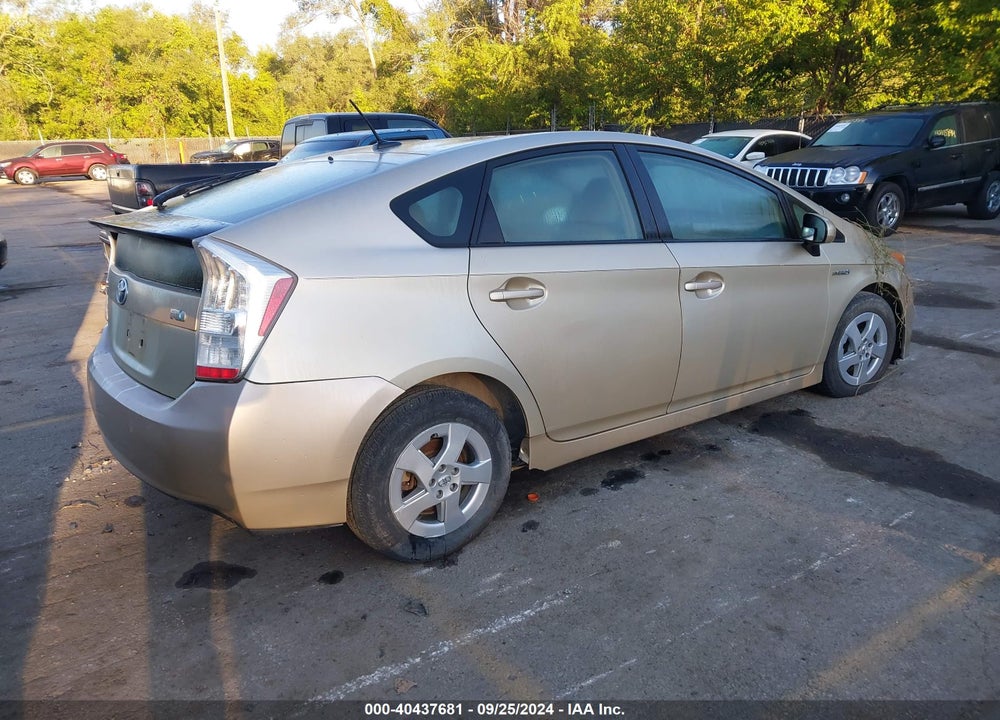 2010 TOYOTA PRIUS IV VIN: JTDKN3DU7A0137012