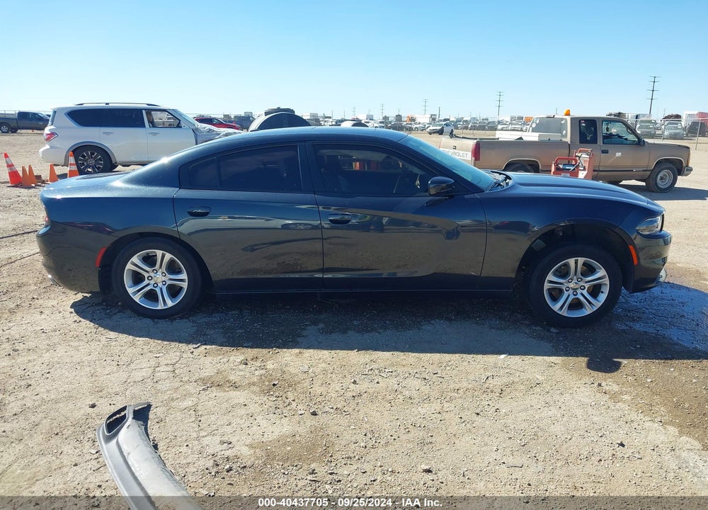 2019 DODGE CHARGER SXT RWD VIN: 2C3CDXBGXKH709512