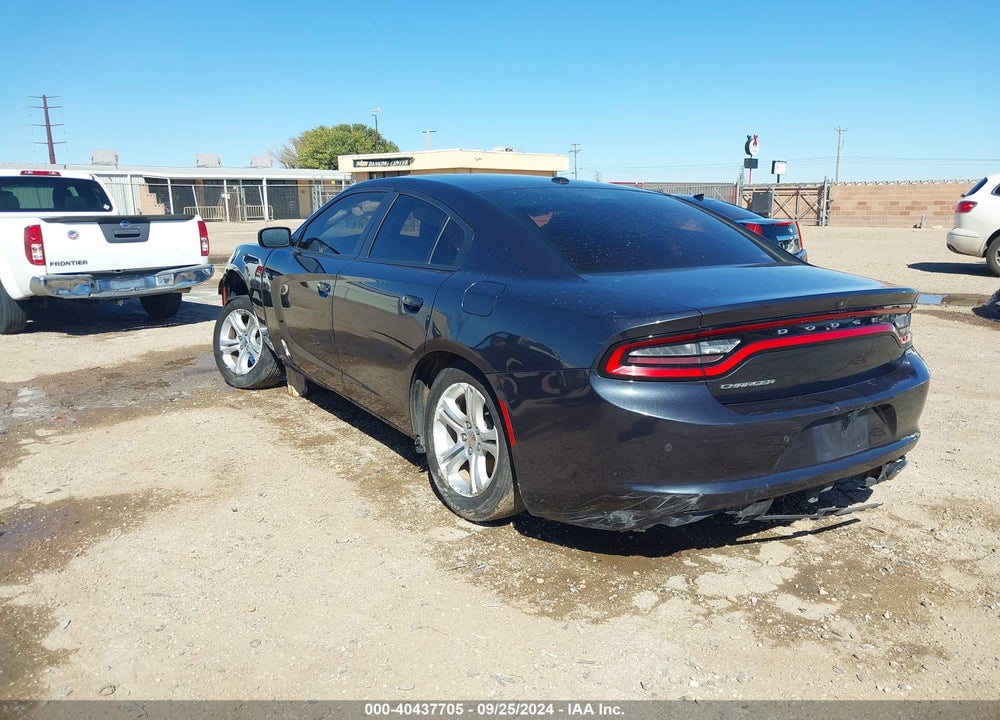 2019 DODGE CHARGER SXT RWD VIN: 2C3CDXBGXKH709512
