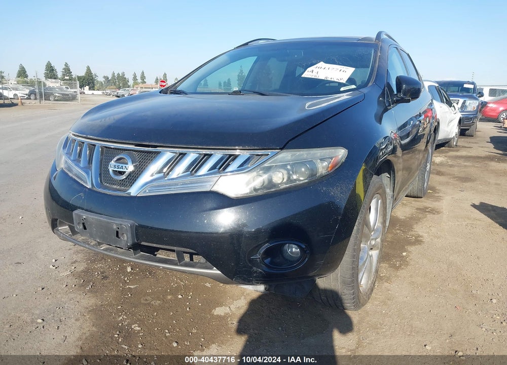 2010 NISSAN MURANO LE VIN: JN8AZ1MU2AW001280