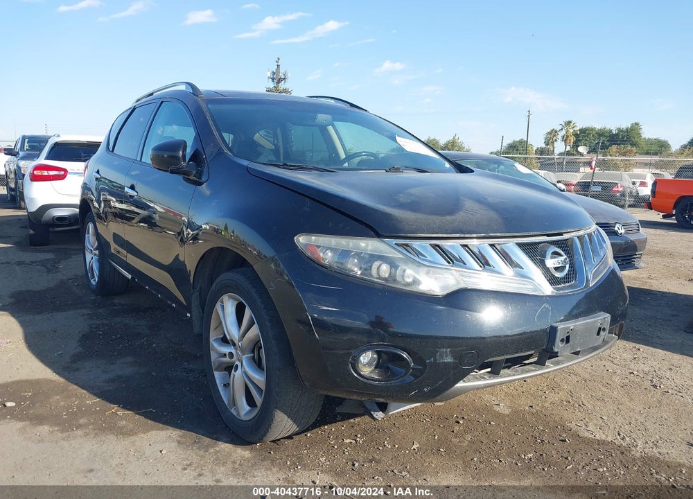 2010 NISSAN MURANO LE VIN: JN8AZ1MU2AW001280