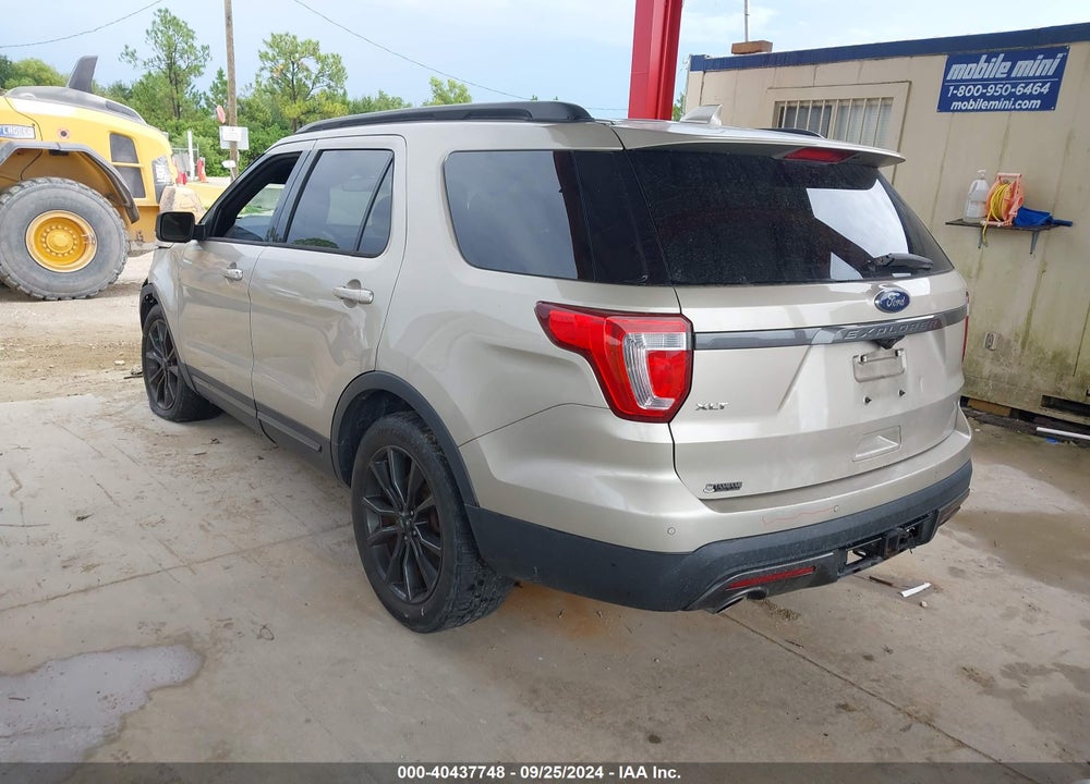 2017 FORD EXPLORER VIN: 1FM5K7D80HGD19891