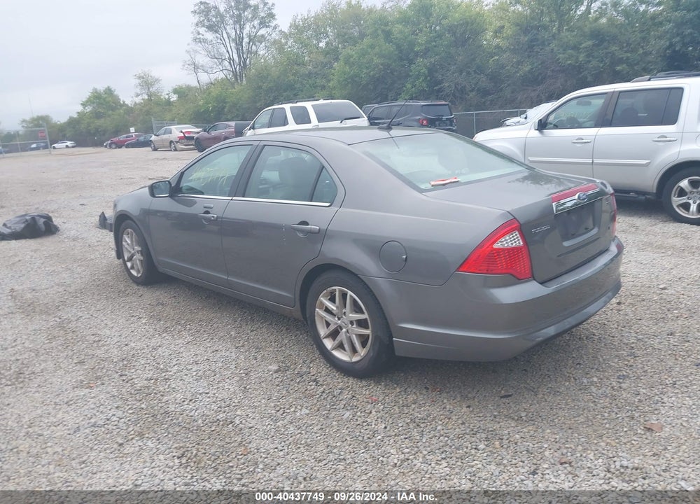 2011 FORD FUSION SEL VIN: 3FAHP0JA3BR133124