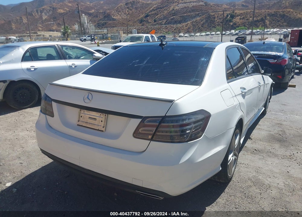 2013 MERCEDES-BENZ E 350 VIN: WDDHF5KB4DA742260