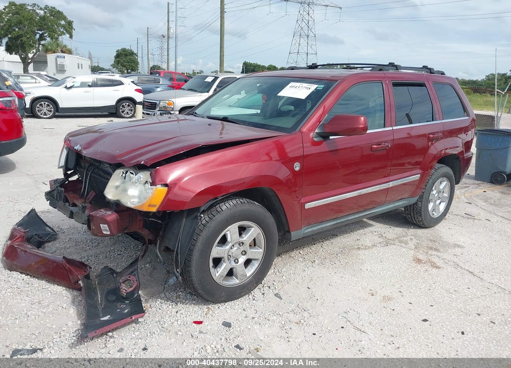 2008 JEEP GRAND CHEROKEE LIMITED VIN: 1J8HR58238C226225