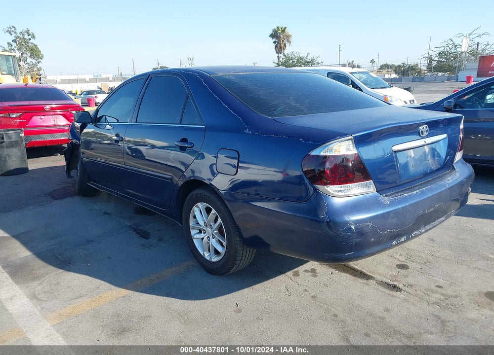 2006 TOYOTA CAMRY LE VIN: 4T1BE32K86U110155