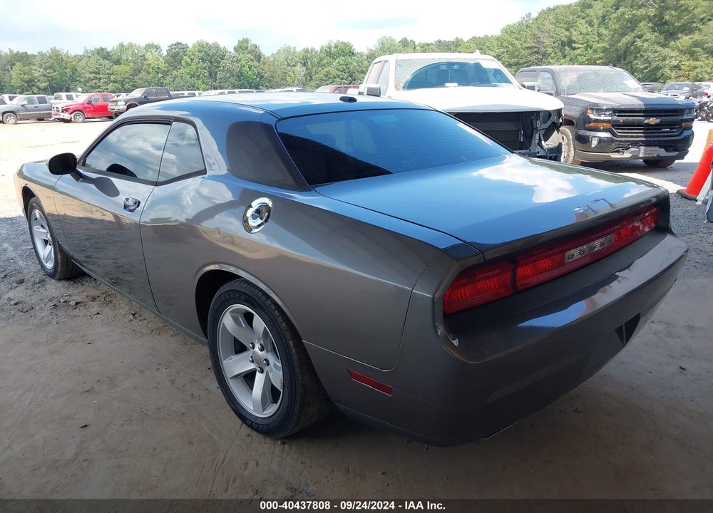 2012 DODGE CHALLENGER SXT VIN: 2C3CDYAG5CH170242