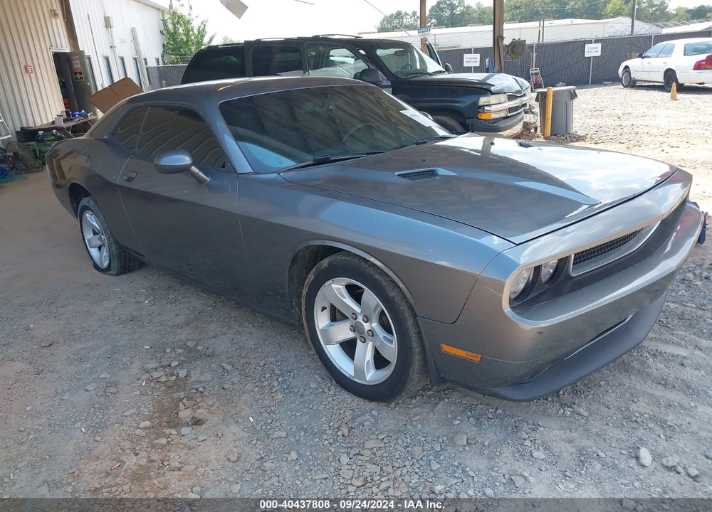 2012 DODGE CHALLENGER SXT VIN: 2C3CDYAG5CH170242