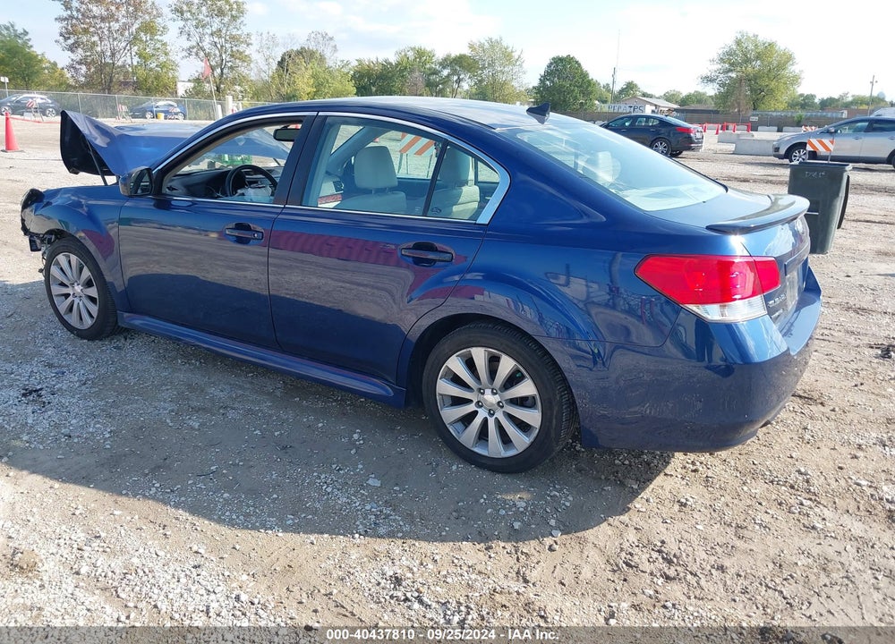 2011 SUBARU LEGACY VIN: 4S3BMCK6XB3230789