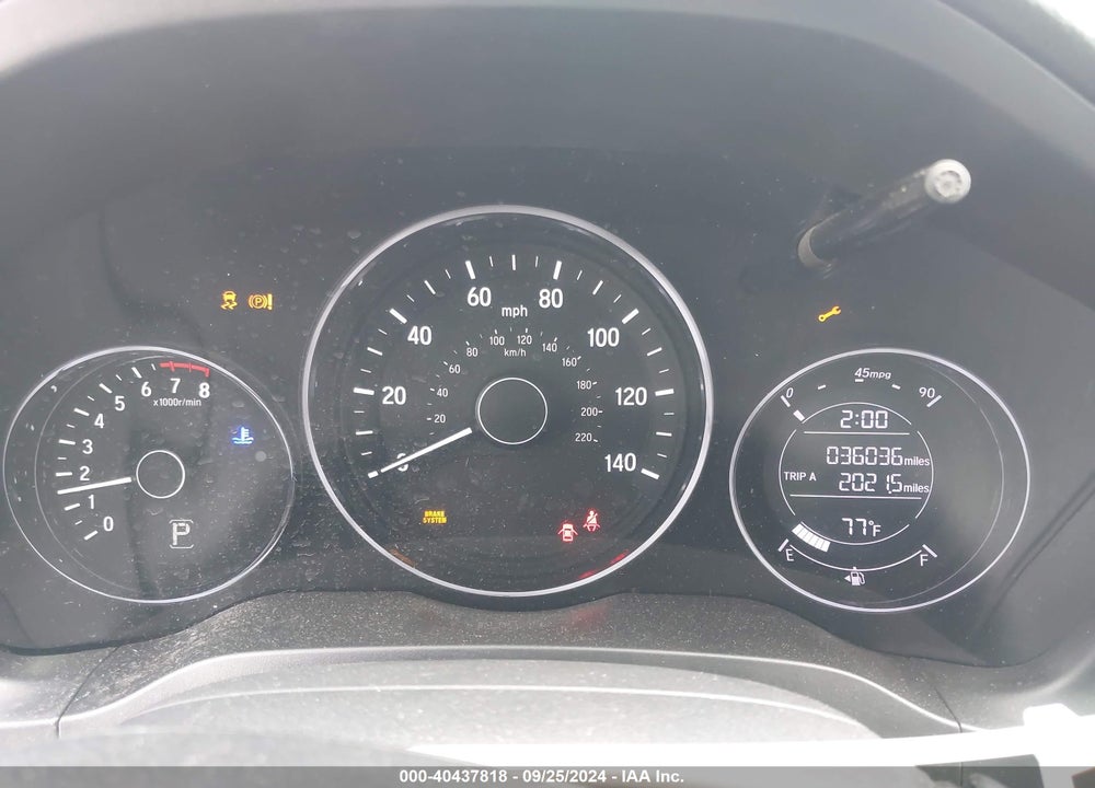 2021 HONDA HR-V 2WD LX VIN: 3CZRU5H30MM726817
