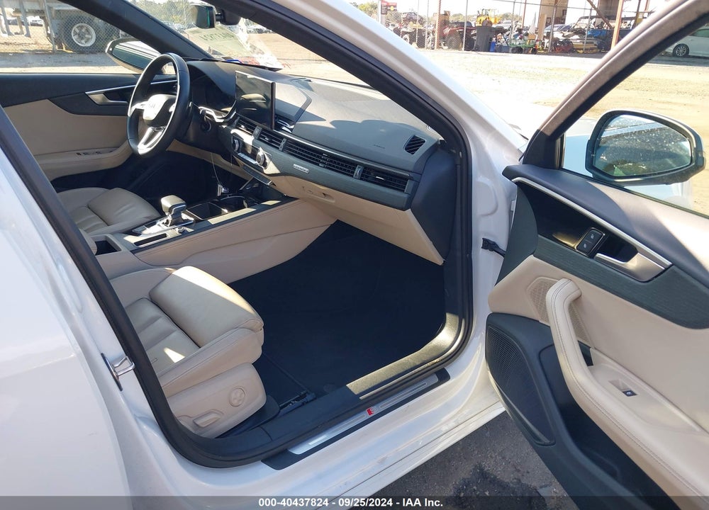 2023 AUDI A4 PREMIUM PLUS 45 TFSI S LINE QUATTRO S TRONIC VIN: WAUEAAF48PA036460